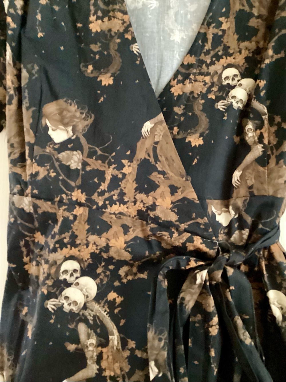 NWOT Disturbia Underworld Mini Wrap Dress US 8 - Picture 6 of 9